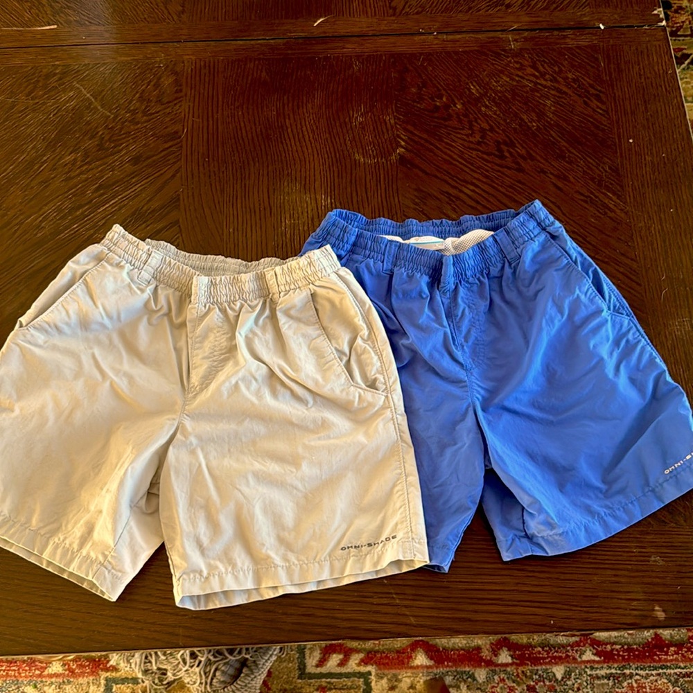 Two pair of gently used boys Columbia sportswear company size large 14/16